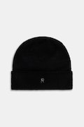 Шапка з додаванням вовни Represent Textured Knit Beanie колір чорний  MLM100391