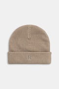 Σκούφος Represent Rib Knit Beanie χρώμα: μπεζ, MLM100354