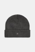 Represent czapka Rib Knit Beanie kolor szary MLM100354