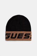 Guess czapka kolor czarny AM9582 POL01