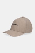 Emporio Armani czapka z daszkiem kolor brązowy EM003741 AF15384