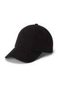 Бавовняна бейсболка Polo Ralph Lauren колір чорний 710980231