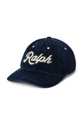 Bombažna bejzbolska kapa Polo Ralph Lauren mornarsko modra barva, 710979337