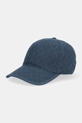 Calvin Klein czapka z daszkiem bawełniana kolor turkusowy LV04D5029G