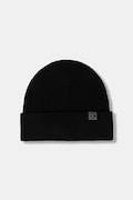 Calvin Klein czapka kaszmirowa kolor czarny LV04D8013G