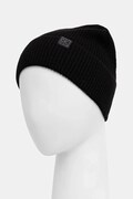 Calvin Klein czapka kaszmirowa kolor czarny LV04D8013G