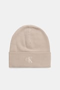 Calvin Klein czapka kolor beżowy LV04D8020G