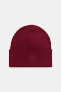 Calvin Klein căciulă culoarea bordo, LV04D8020G