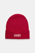Calvin Klein căciulă din amestec de cașmir culoarea roz, LV04D8053G