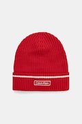 Παιδικός σκούφος από μείγμα μαλλιού Calvin Klein χρώμα: κόκκινο, LV04D8054G