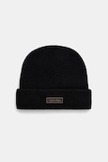 Calvin Klein czapka z dodatkiem wełny kolor czarny LV04D8058G