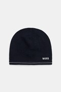 Шапка с вълна BOSS Green в тъмносиньо  50550255