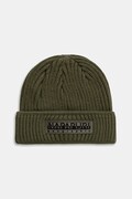 Napapijri czapka F-Vispa kolor zielony NP0A4HXMG0A1