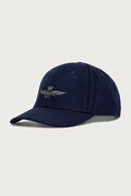 Aeronautica Militare czapka z daszkiem męska z dodatkiem wełny granatowa HA1085UCT02333