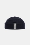 Kapa z volno Moschino mornarsko modra barva, M5864 60802