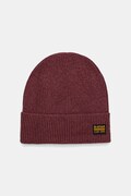 G-Star czapka z dodatkiem wełny kolor czerwony D25511.D784
