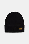 G-Star czapka z dodatkiem wełny kolor czarny D25511.D784