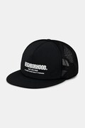 NEIGHBORHOOD czapka z daszkiem mesh cap-1 kolor czarny 251YGNH-HT06
