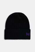 Needles căciulă de lână Watch Cap culoarea negru, RW056