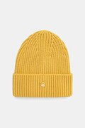 Σκουφάκι με προσθήκη μαλλιού United Colors of Benetton χρώμα: κίτρινο, 12PAUA00X