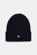 Шапка с вълна United Colors of Benetton в тъмносиньо 12PAUA00X