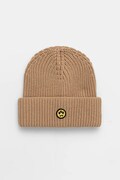Barrow czapka z dodatkiem wełny kolor beżowy F5BWUAHT094