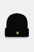 Barrow czapka z dodatkiem wełny kolor czarny F5BWUAHT094