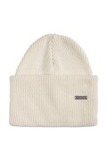 Didriksons czapka beanie bawełniana RIVER beżowa 505756