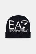Шапка EA7 Emporio Armani колір синій AF11994.7X000006