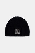 EA7 Emporio Armani czapka z dodatkiem wełny kolor granatowy AF18020.7X000243