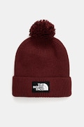 The North Face czapka TNF Logo Box kolor bordowy NF0A8CHF0VO1
