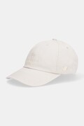 New Balance czapka z daszkiem bawełniana kolor beżowy LAH51011TWF