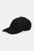 Rains czapka z daszkiem 20650 Fleece Cap kolor czarny 20650