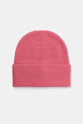 Шапка з домішкою вовни Jack Wolfskin FUZZY колір рожевий  A65238