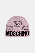 Moschino căciulă de lână culoarea roz, M3321 65443