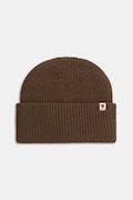 Fjallraven czapka wełniana kolor brązowy F12100006