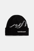 Peak Performance czapka z dodatkiem wełny kolor czarny G79880