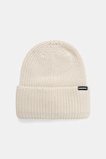 Rossignol czapka z dodatkiem wełny kolor beżowy RLOMH13