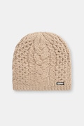 Eisbar czapka z dodatkiem wełny Afra MÜ kolor beżowy E75040