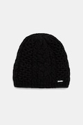 Eisbar czapka z dodatkiem wełny Afra MÜ kolor czarny E75040