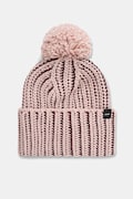Eisbar czapka z dodatkiem wełny Ronda Pompon MÜ kolor różowy E30977