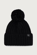 Eisbar czapka beanie z wełną Ronda Pompon MÜ czarna E30977