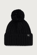 Eisbar czapka beanie z wełną Ronda Pompon MÜ czarna E30977