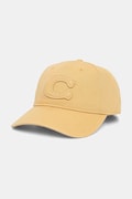 Coach czapka bejsbolówka bawełniana żółta 29CCN89
