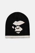 A Bathing Ape beanie Mad Face black color 001HTL801006M