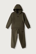 EA7 Emporio Armani komplet dresowy dziecięcy z bawełną zielony 7B000164 AF10368