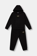 EA7 Emporio Armani komplet dresowy dziecięcy z bawełną czarny 7B000164 AF10368