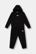 EA7 Emporio Armani komplet dresowy dziecięcy z bawełną czarny 7B000164 AF10368