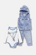 Guess komplet niemowlęcy 3-pack kolor niebieski P5BG07 WFRS0