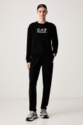EA7 Emporio Armani спортен комплект анцуг дамски от памук с еластан черен AF13135.7W000115